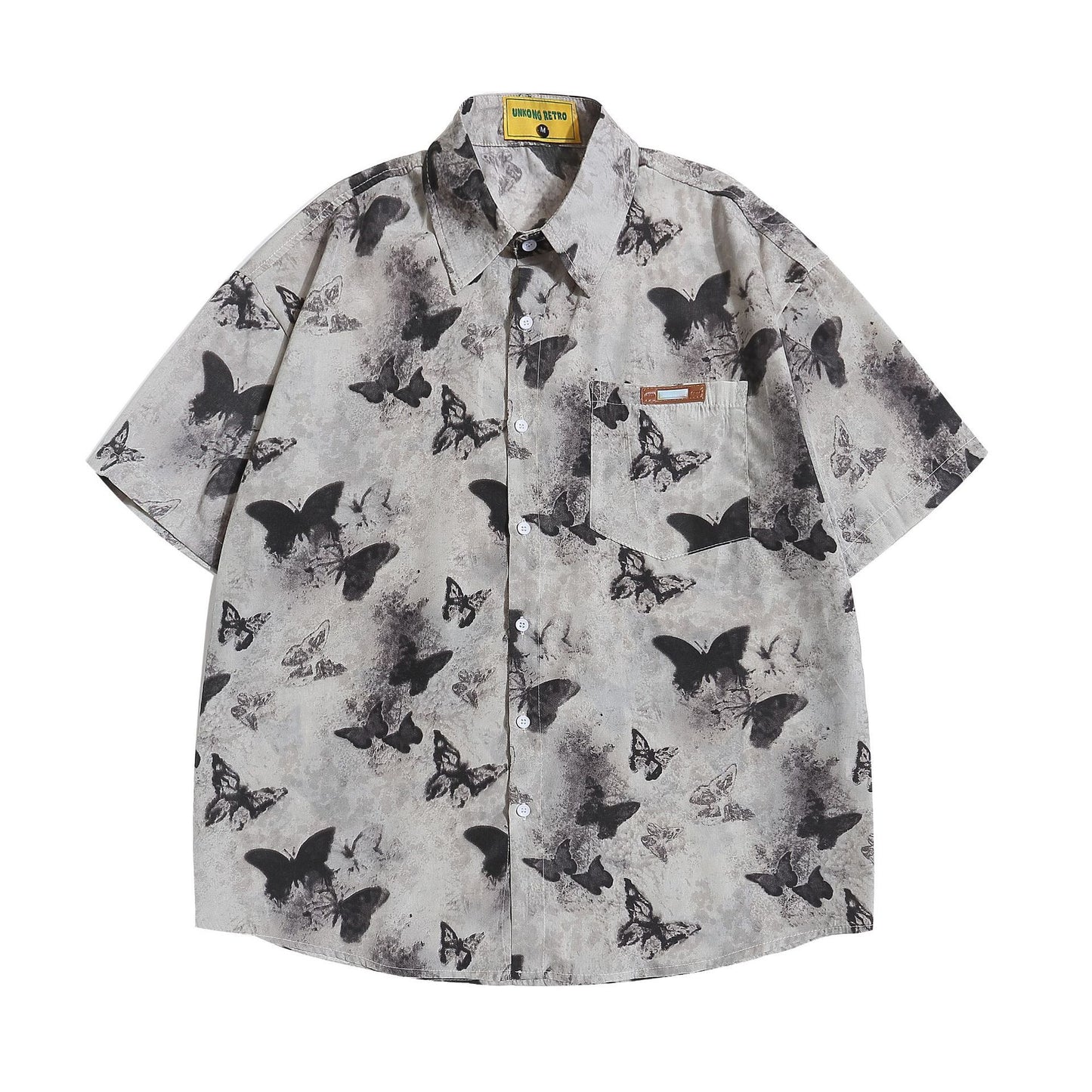 Loose Design Niche Half Sleeve Top