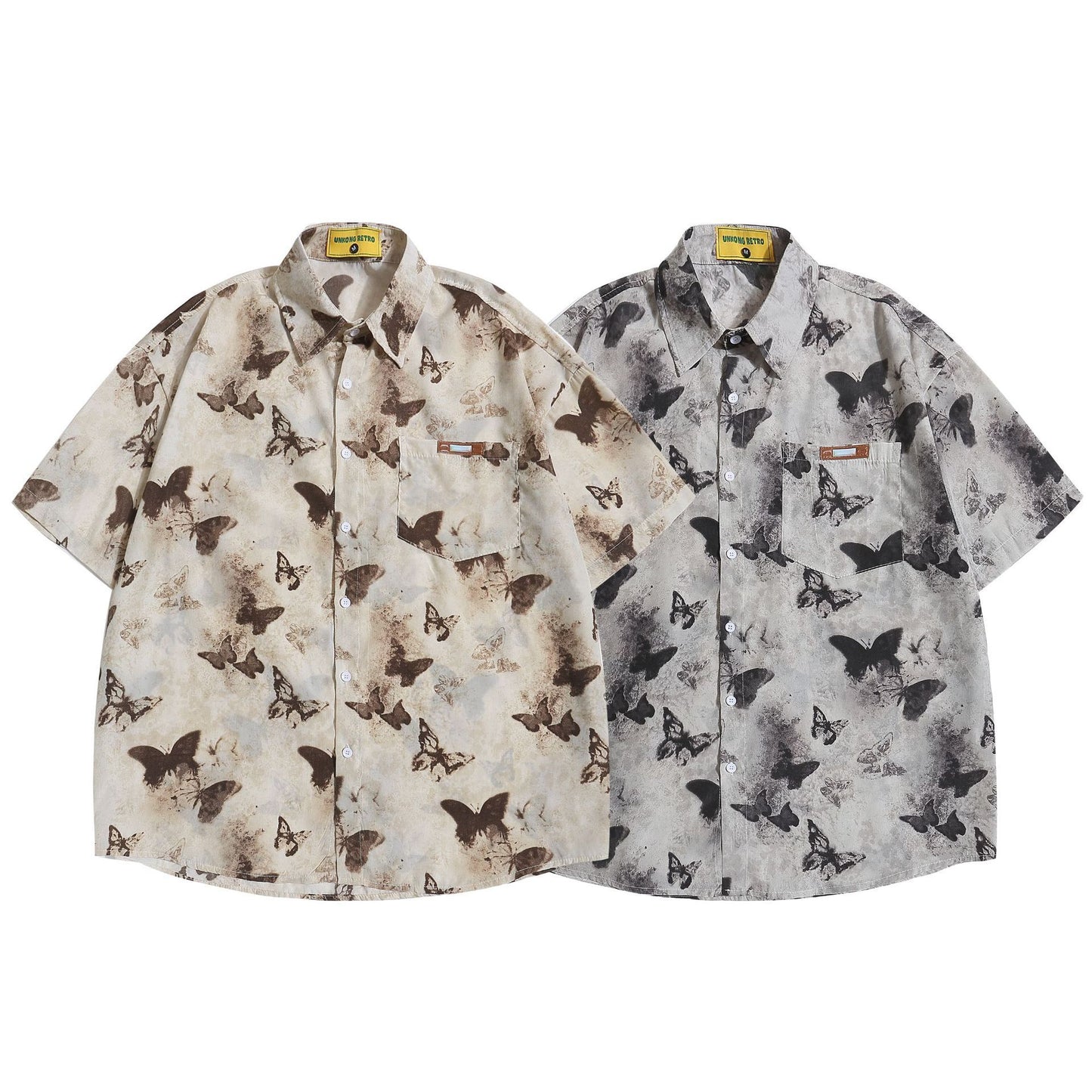 Loose Design Niche Half Sleeve Top