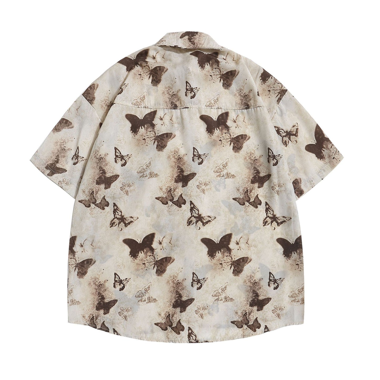 Loose Design Niche Half Sleeve Top