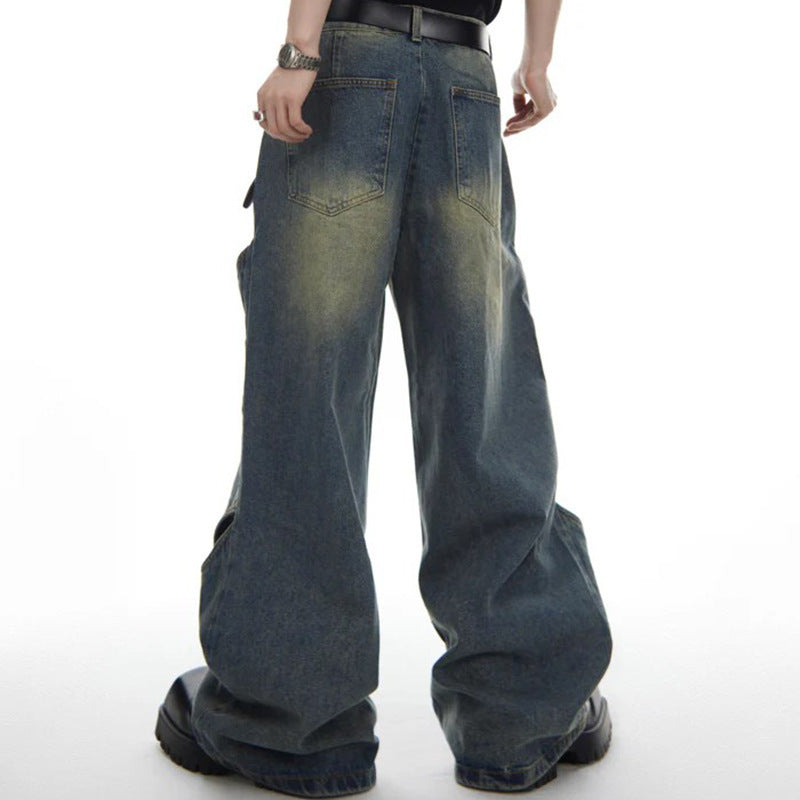 Spring And Summer Casual Wide Leg Hollow Baggy Pants