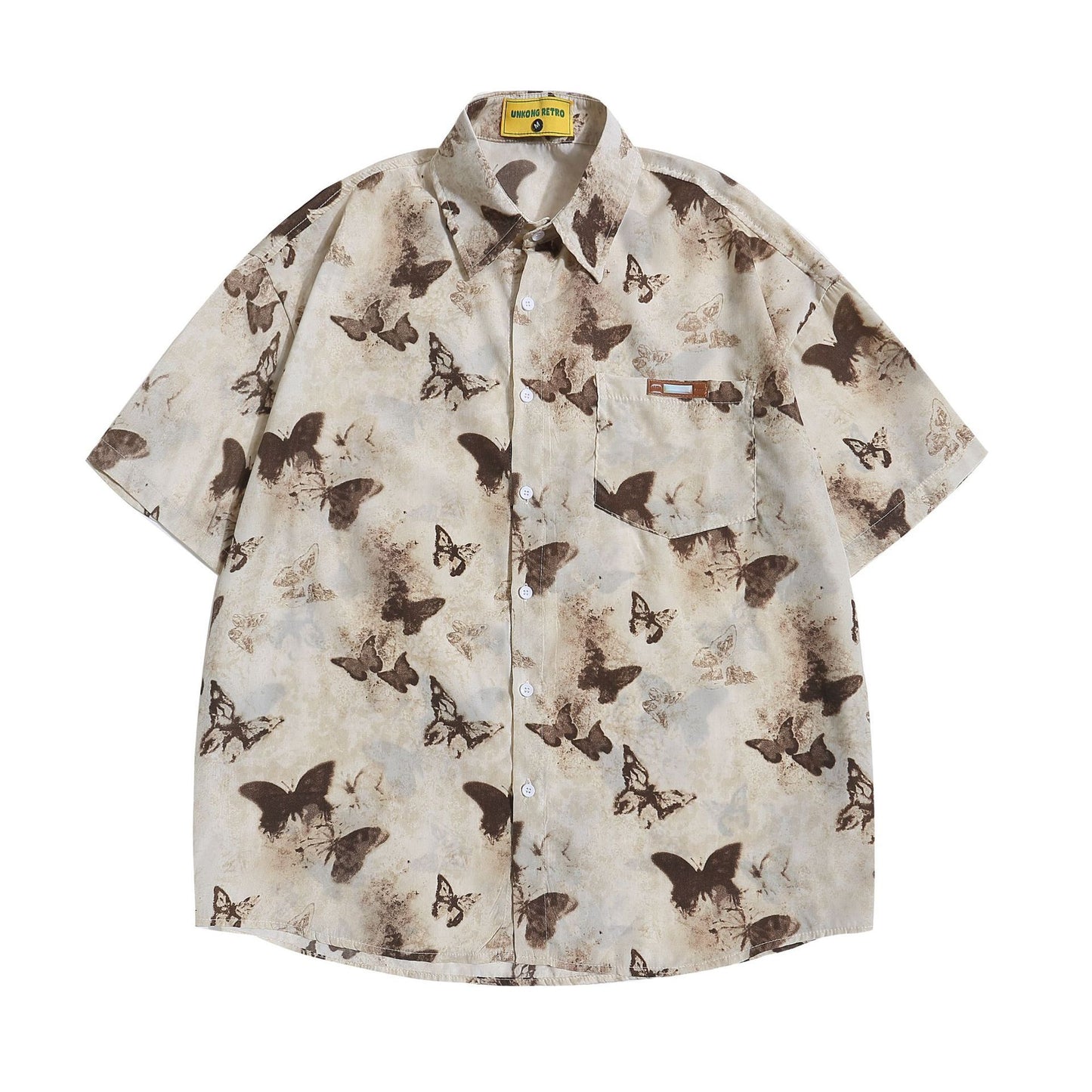 Loose Design Niche Half Sleeve Top
