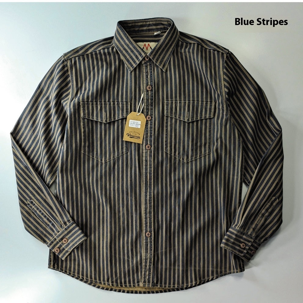 Men's Vintage Cotton Heavy Washed Casual Shirt