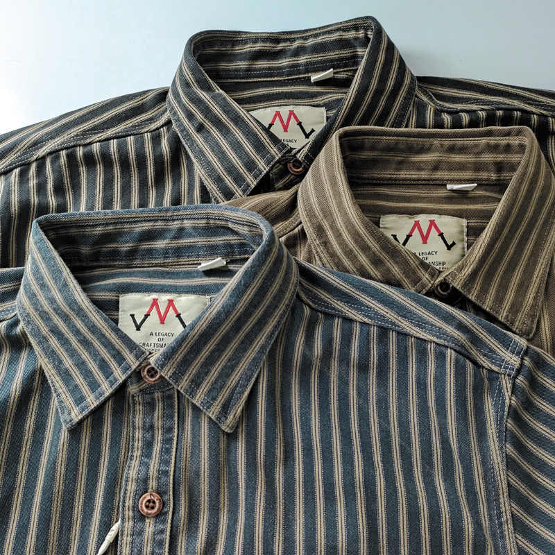 Men's Vintage Cotton Heavy Washed Casual Shirt