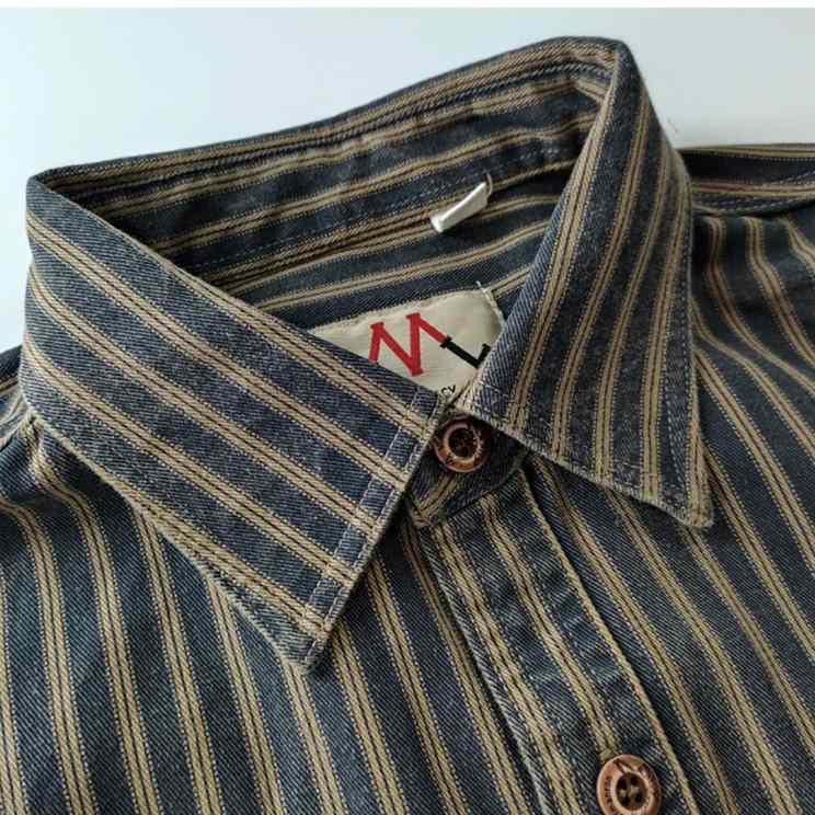 Men's Vintage Cotton Heavy Washed Casual Shirt